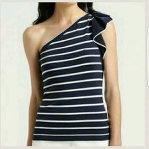 Lilly Pulitzer Julie one shoulder striped top